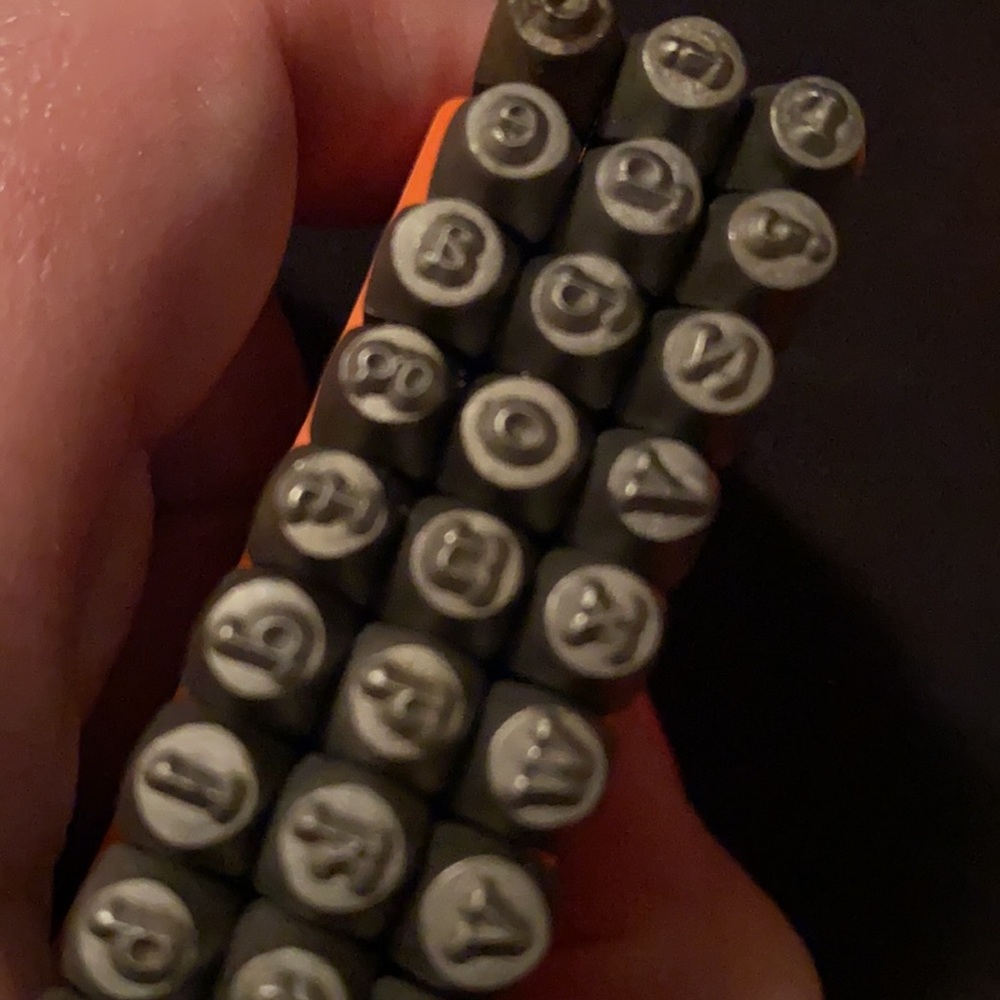 Basic Metal Stamps - Picture 3 of 3